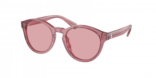 Ralph Lauren Children PP9505U Sunglasses, 522084 SHINY TRANSPARENT ROSE ROSE (PINK)