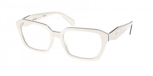 Prada PR 14ZV Eyeglasses, 12J1O1 WHITE