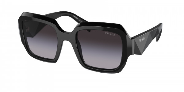 Prada PR 28ZS Sunglasses, 16K90A BLACK GREY GRADIENT (BLACK)