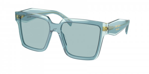 Prada PR 24ZSF Sunglasses, 15I02F PEACOCK/SKY BLUE (BLUE)