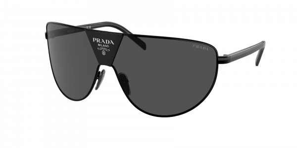 Prada PR 69ZS Sunglasses, 1AB5S0 BLACK DARK GREY (BLACK)