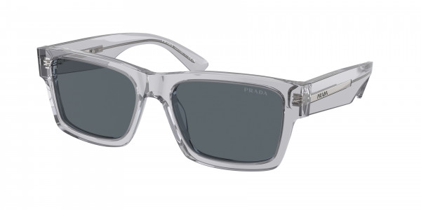 Prada PR 25ZS Sunglasses, U430A9 CRYSTAL GREY BLUE (GREY)