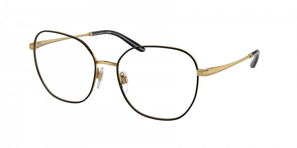 Ralph Lauren RL5120 Eyeglasses, 9358 BLACK/GOLD (BLACK)