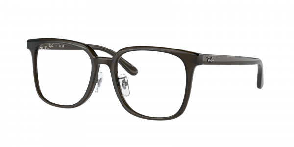 Ray-Ban Optical RX5419D Eyeglasses, 8218 TRANSPARENT GREEN (GREEN)