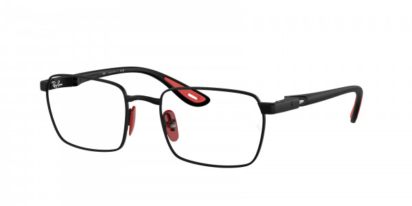 Ray-Ban Optical RX6507M Eyeglasses, F002 MATTE BLACK (BLACK)