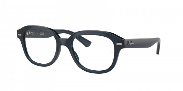 Ray-Ban Optical RX7215 ERIK Eyeglasses, 8256 ERIK OPAL DARK BLU (BLUE)