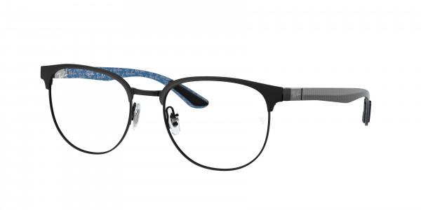 Ray-Ban Optical RX8422 Eyeglasses, 2904 MATTE BLACK ON BLACK (BLACK)