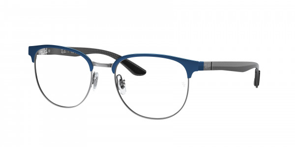 Ray-Ban Optical RX8422 Eyeglasses, 3124 BLU ON GUNMETAL (BLUE)