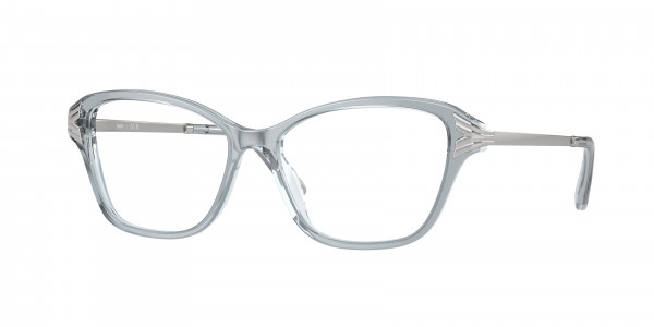 Sferoflex SF1577 Eyeglasses, C643 LIGHT BLUE TRANSPARENT (BLUE)