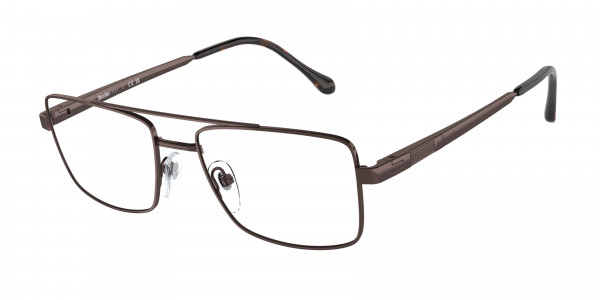 Sferoflex SF2296 Eyeglasses, 441 SHINY DARK BROWN (BROWN)