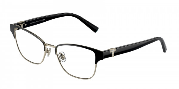 Tiffany & Co. TF1152B Eyeglasses, 6166 BLACK ON PALE GOLD (BLACK)