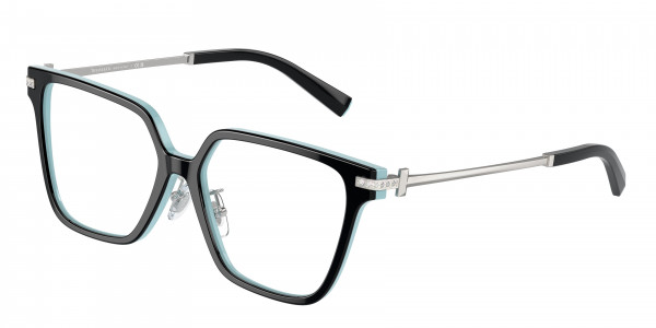 Tiffany & Co. TF2234BF Eyeglasses, 8055 BLACK ON TIFFANY BLUE (BLACK)