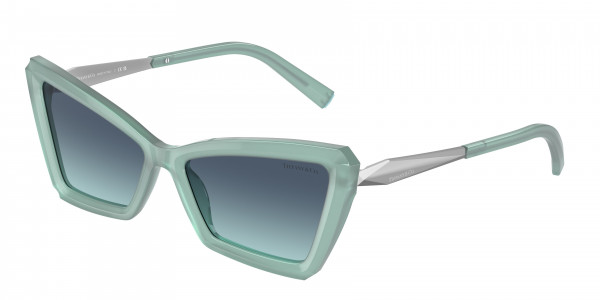 Tiffany & Co. TF4203 Sunglasses, 83739S LIGHT BLUE OPAL AZURE GRADIENT (BLUE)
