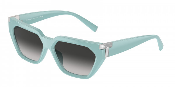Tiffany & Co. TF4205U Sunglasses, 83883C TIFFANY BLUE GREY GRADIENT (BLUE)