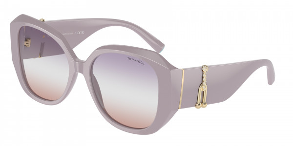 Tiffany & Co. TF4207BF Sunglasses, 8381EL ORCHID ICE GRAD VIOLET MIRROR (VIOLET)