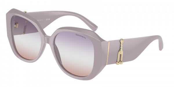 Tiffany & Co. TF4207B Sunglasses, 8381EL ORCHID ICE GRAD VIOLET MIRROR (VIOLET)