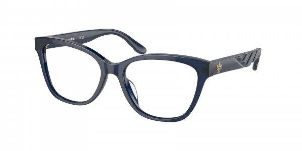 Tory Burch TY2132U Eyeglasses, 1656 TRANSPARENT NAVY (BLUE)