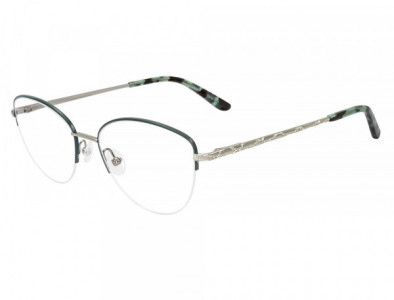 Port Royale BIANCA Eyeglasses, C-3 Forest/Silver