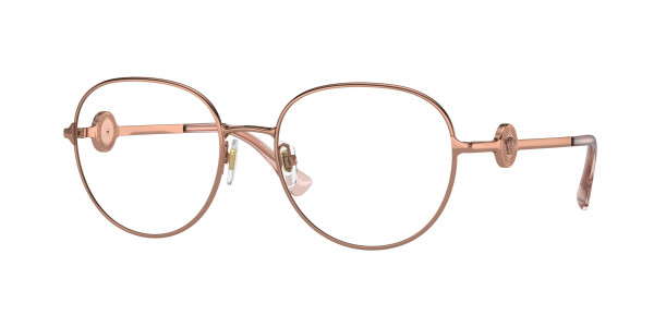 Versace VE1288 Eyeglasses, 1412 ROSE GOLD (GOLD)