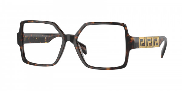 Versace VE3337F Eyeglasses, 108 HAVANA (TORTOISE)