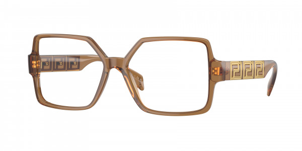 Versace VE3337 Eyeglasses, 5403 OPAL BEIGE (BROWN)