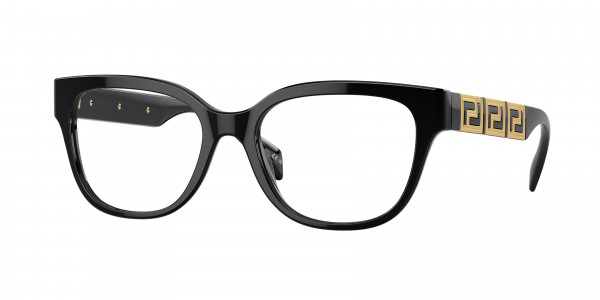 Versace VE3338F Eyeglasses, GB1 BLACK