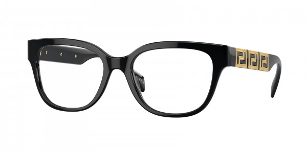 Versace VE3338 Eyeglasses, GB1 BLACK
