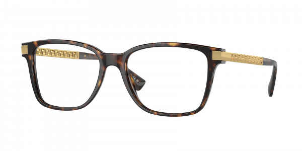 Versace VE3340U Eyeglasses, 108 HAVANA (TORTOISE)