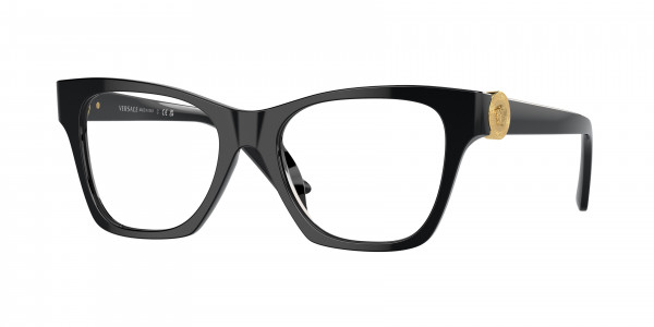Versace VE3341U Eyeglasses, GB1 BLACK