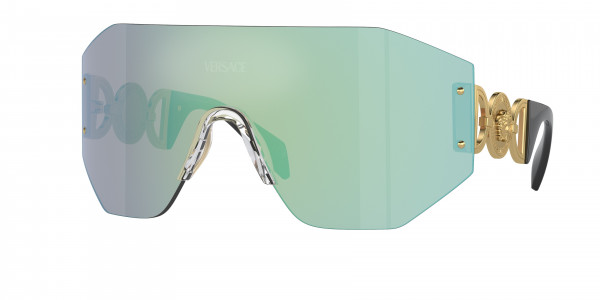 Versace VE2258 Sunglasses, 1002MA PINK MIRROR BLUE PINK MIRROR B (PINK)