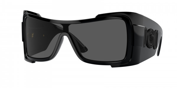 Versace VE4451 Sunglasses, GB1/87 BLACK DARK GREY (BLACK)