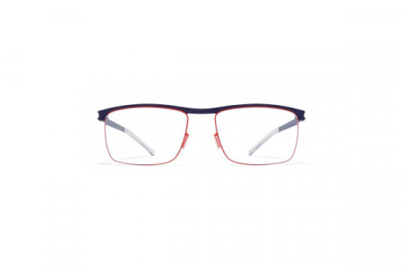 Mykita DARCY Eyeglasses, Navy/Rusty Red