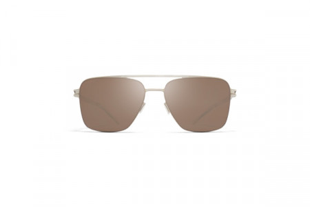 Mykita BERNIE Sunglasses, Silver/White