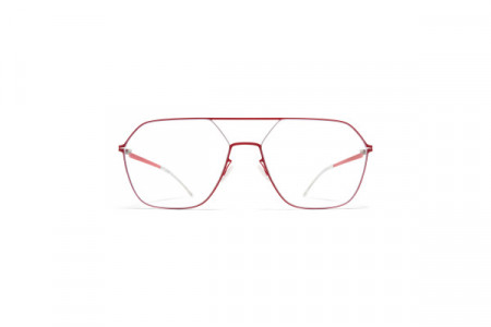Mykita JELVA Eyeglasses, Goji Red/Silver
