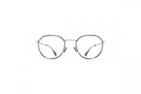 Mykita JUSTUS Eyeglasses, A74-Shiny Silver/Clear Ash