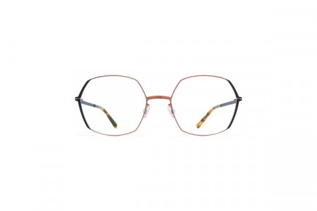 Mykita MAJVI Eyeglasses, Shiny Copper/Black