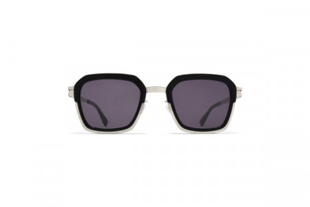 Mykita MISTY Sunglasses, A81 Shiny Silver/Black