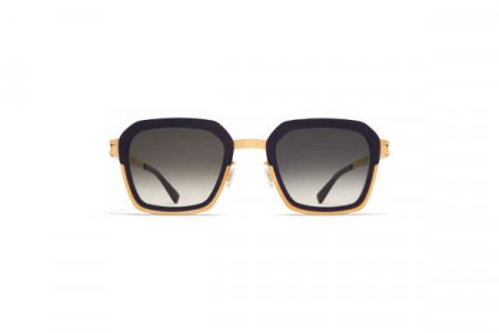 Mykita MISTY Sunglasses, A76-Glossy Gold/Milky Indigo