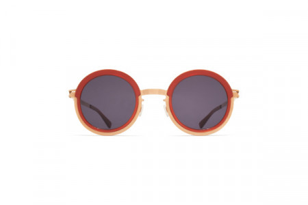 Mykita PHILLYS Sunglasses, A82 Champagne Gold/Milky Peach