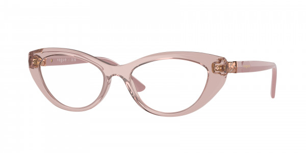 Vogue VO5478B Eyeglasses, 2763 TRANSPARENT PINK (PINK)