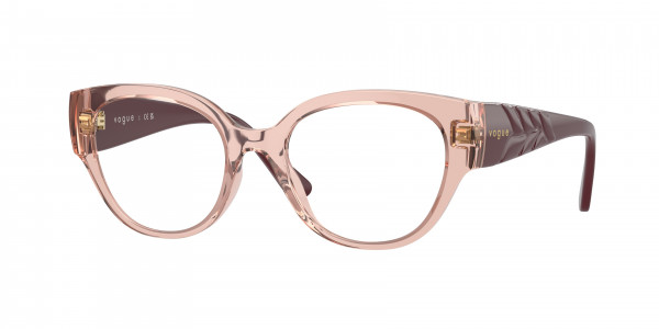 Vogue VO5482 Eyeglasses, 2864 TRANSPARENT PINK (PINK)