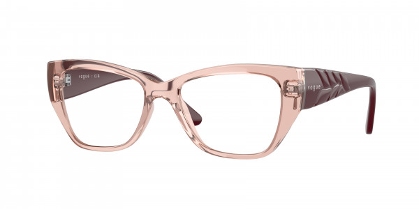 Vogue VO5483 Eyeglasses, 2864 TRANSPARENT PINK (PINK)