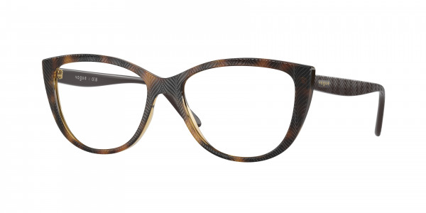 Vogue VO5485 Eyeglasses, W656 DARK HAVANA (BROWN)