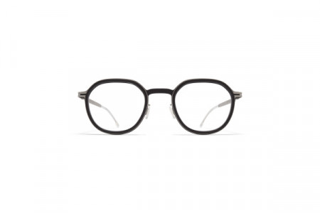 Mykita Mylon BIRCH Eyeglasses, MH49 Pitch Black/Matte Silver