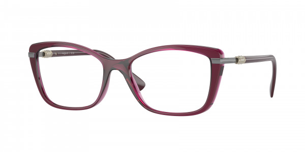 Vogue VO5487B Eyeglasses, 2989 TRANSPARENT CHERRY (RED)