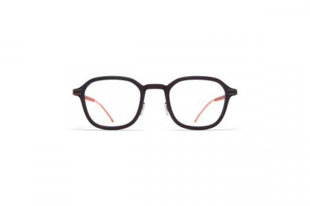 Mykita Mylon FIR Eyeglasses, MHL1 Slategrey/SGP/Tangerine