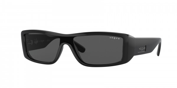 Vogue VO5442S Sunglasses, W44/87 BLACK DARK GREY (BLACK)