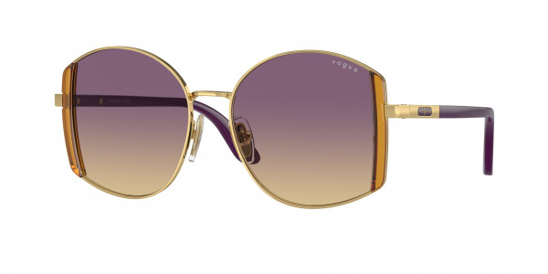 Vogue VO4267S Sunglasses, 280/70 GOLD YELLOW GRADIENT VIOLET (GOLD)