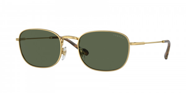 Vogue VO4276S Sunglasses, 280/9A GOLD DARK GREEN POLAR (GOLD)