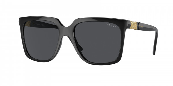Vogue VO5476SB Sunglasses, W44/87 BLACK DARK GREY (BLACK)